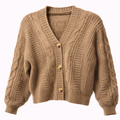 Valdemarsgade Knit Cardigan – Camel