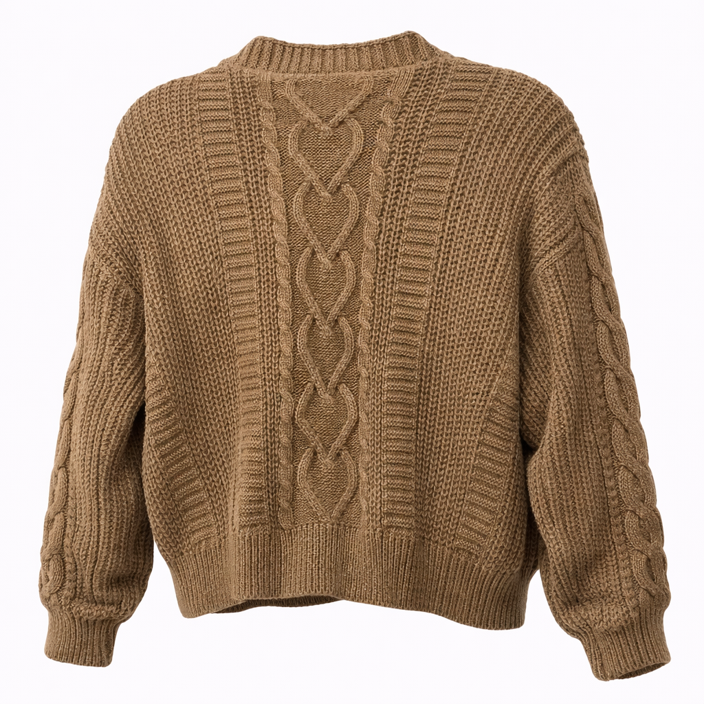 Valdemarsgade Knit Cardigan – Camel