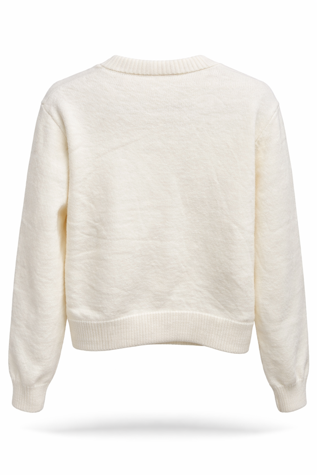 Amagerbrogade Knit Cardigan – Cremehvid