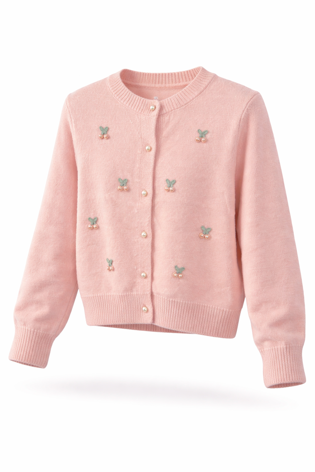 Ny Adelgade Cherry Cardigan – Lyserød