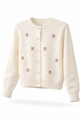 Ny Adelgade Cherry Cardigan – Cremehvid