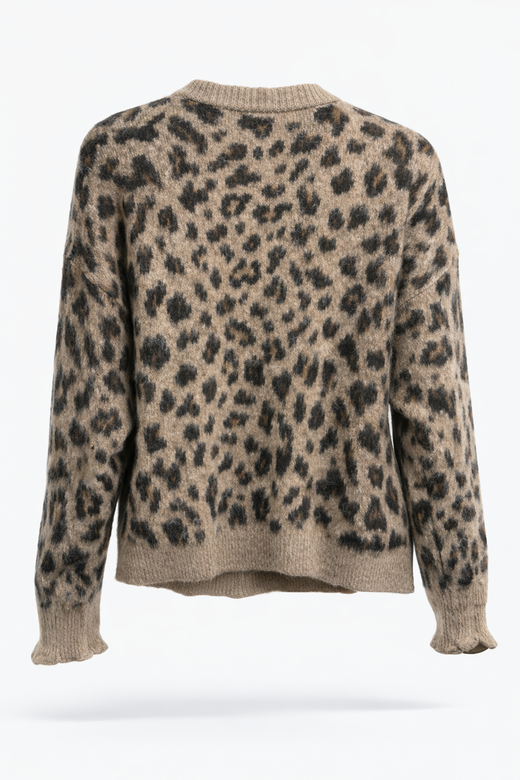 Badstuestræde Classic Cardigan – Sand/Leo