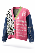 Istedgade Oversize Cardigan – Leo/Pink