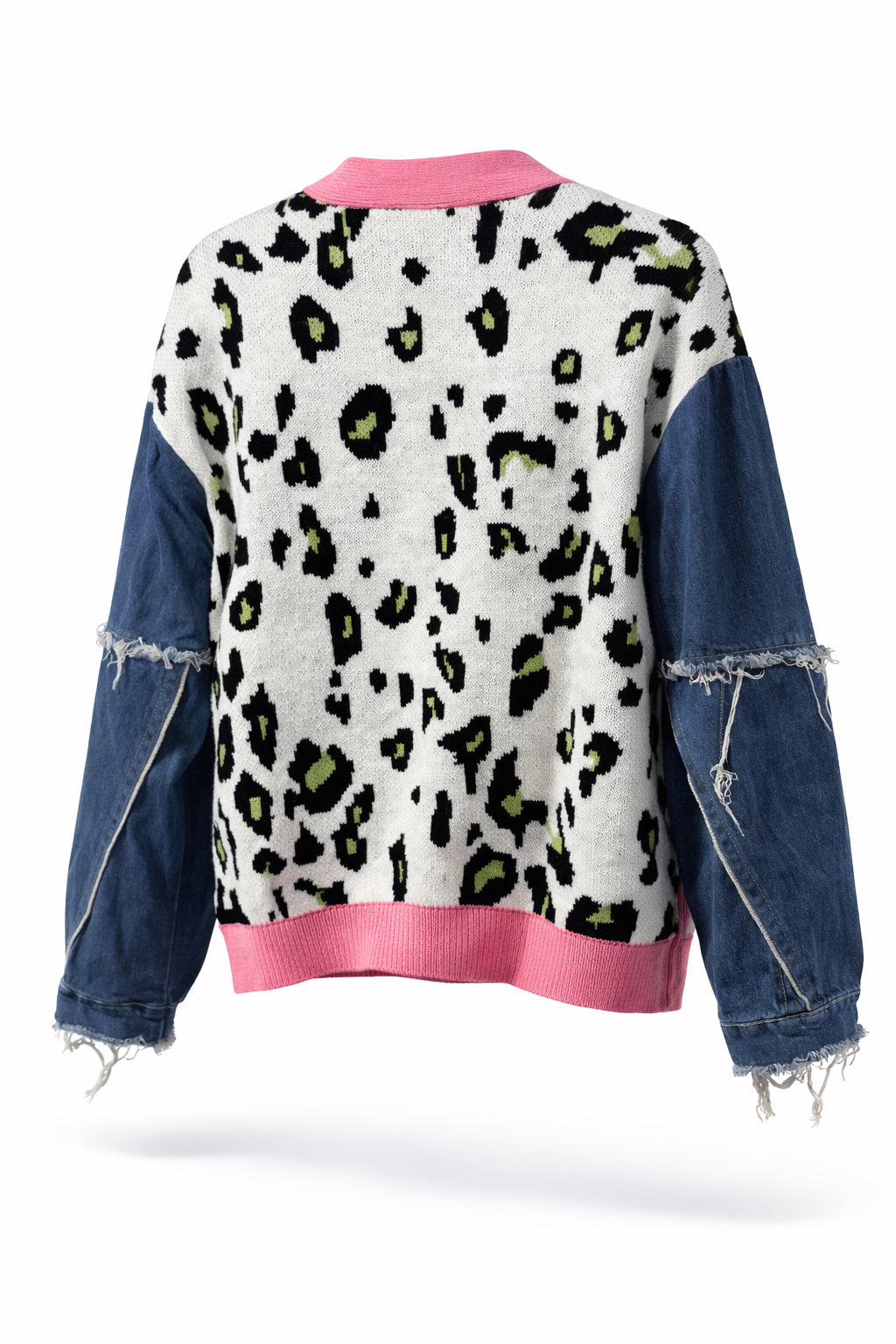 Istedgade Oversize Cardigan – Leo/Pink