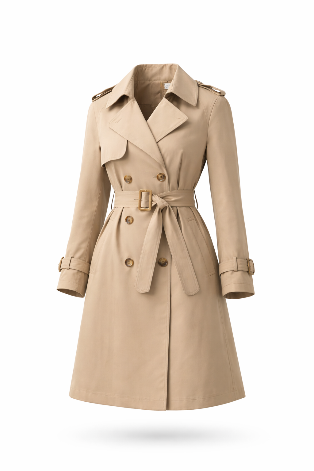 Frederiksberg Classic Trench – Sand