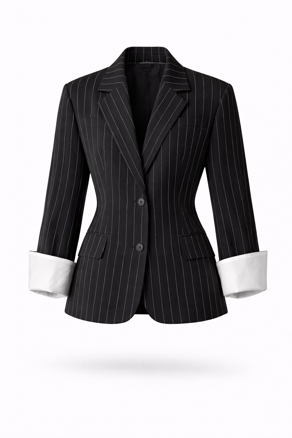 Østerbro Pinstripe Blazer – Sort