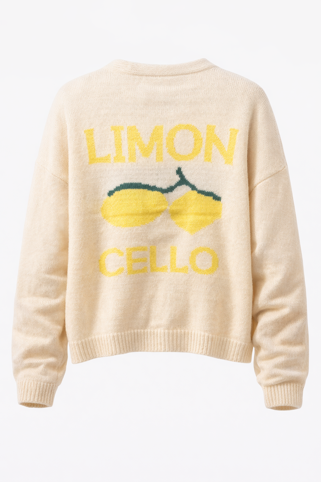 Pilestræde Limoncello Knit Cardigan – Creme