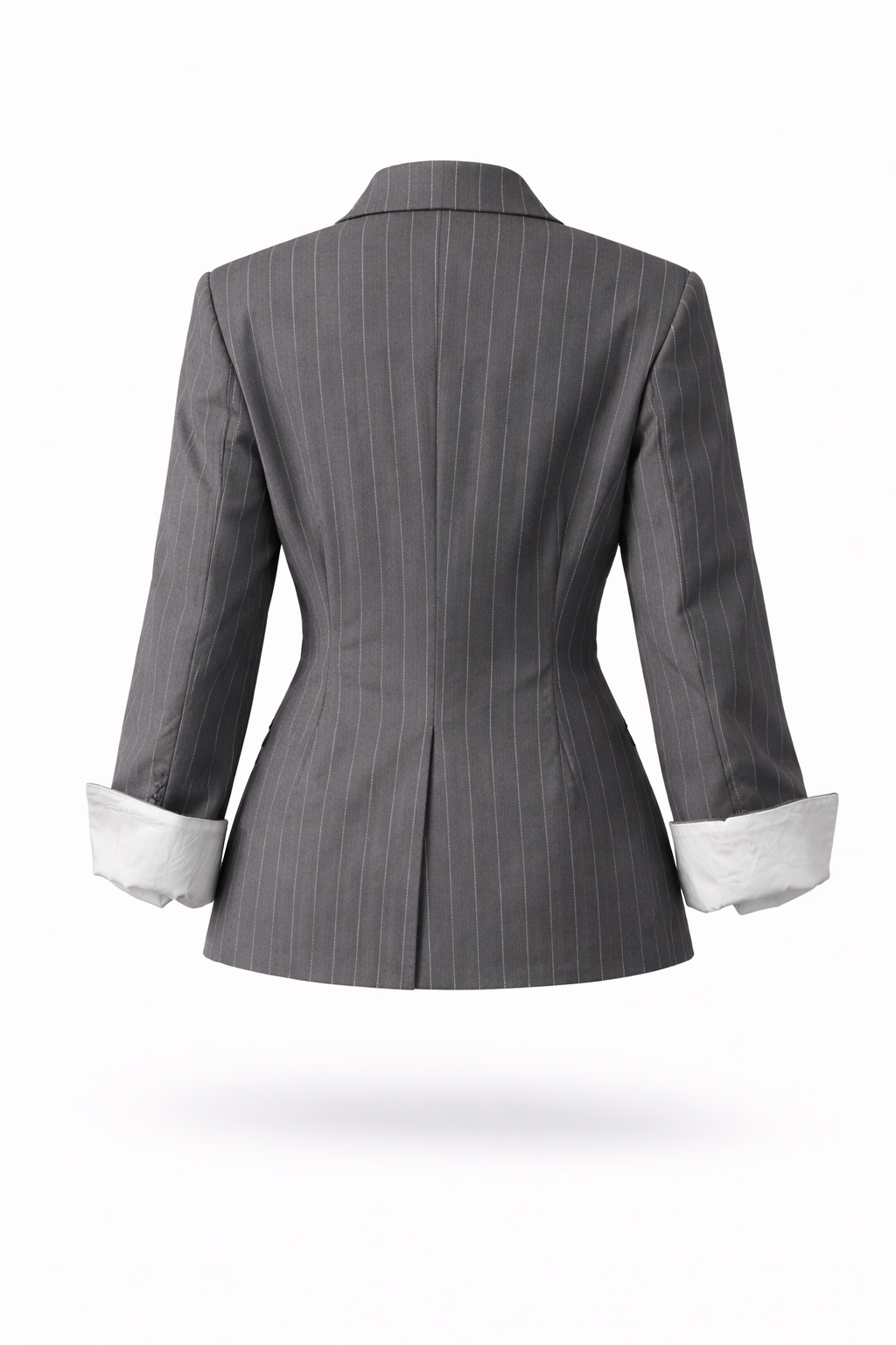Østerbro Pinstripe Blazer – Grå