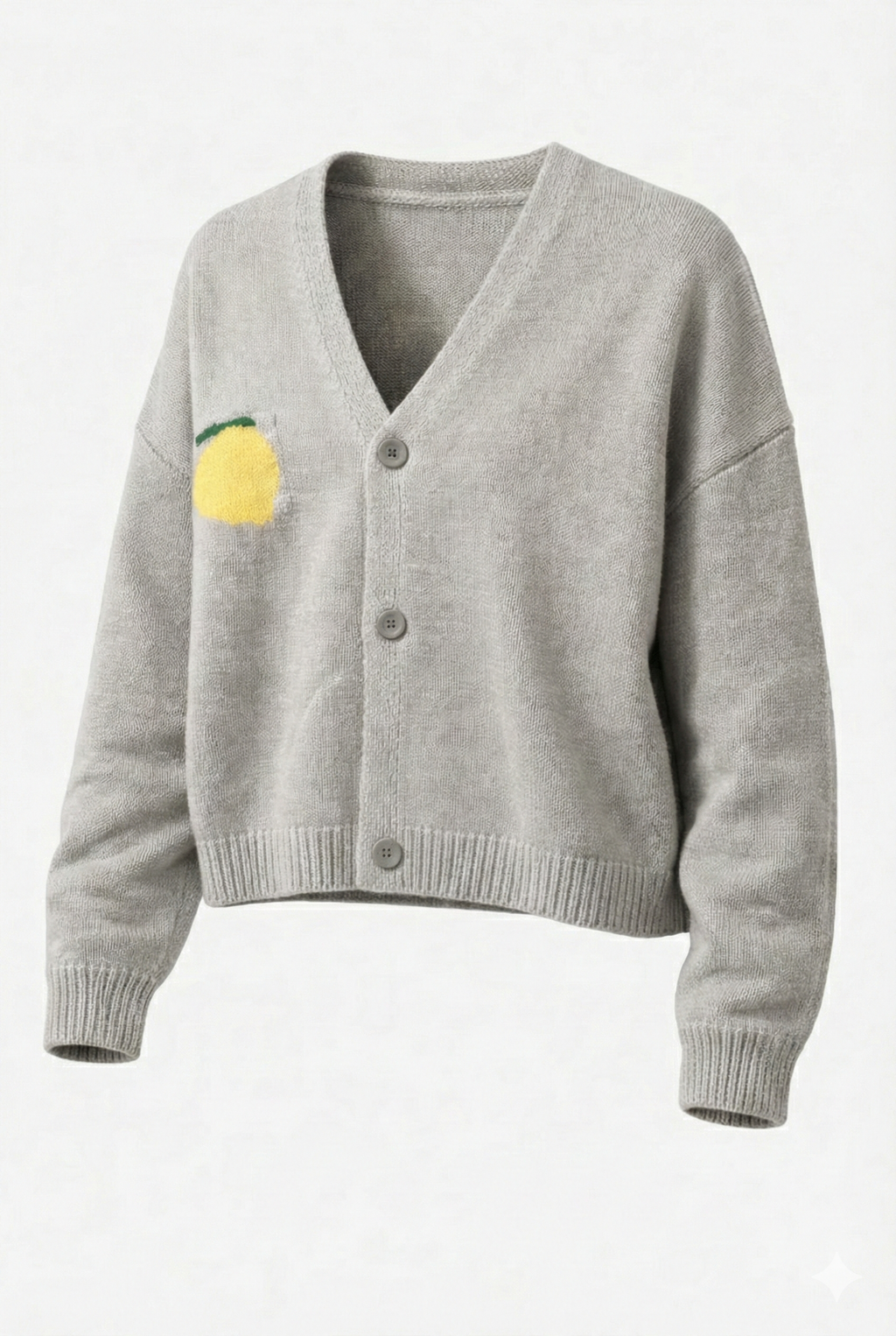 Pilestræde Limoncello Knit Cardigan – Grå