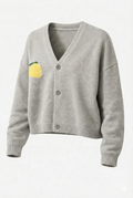 Pilestræde Limoncello Knit Cardigan – Grå