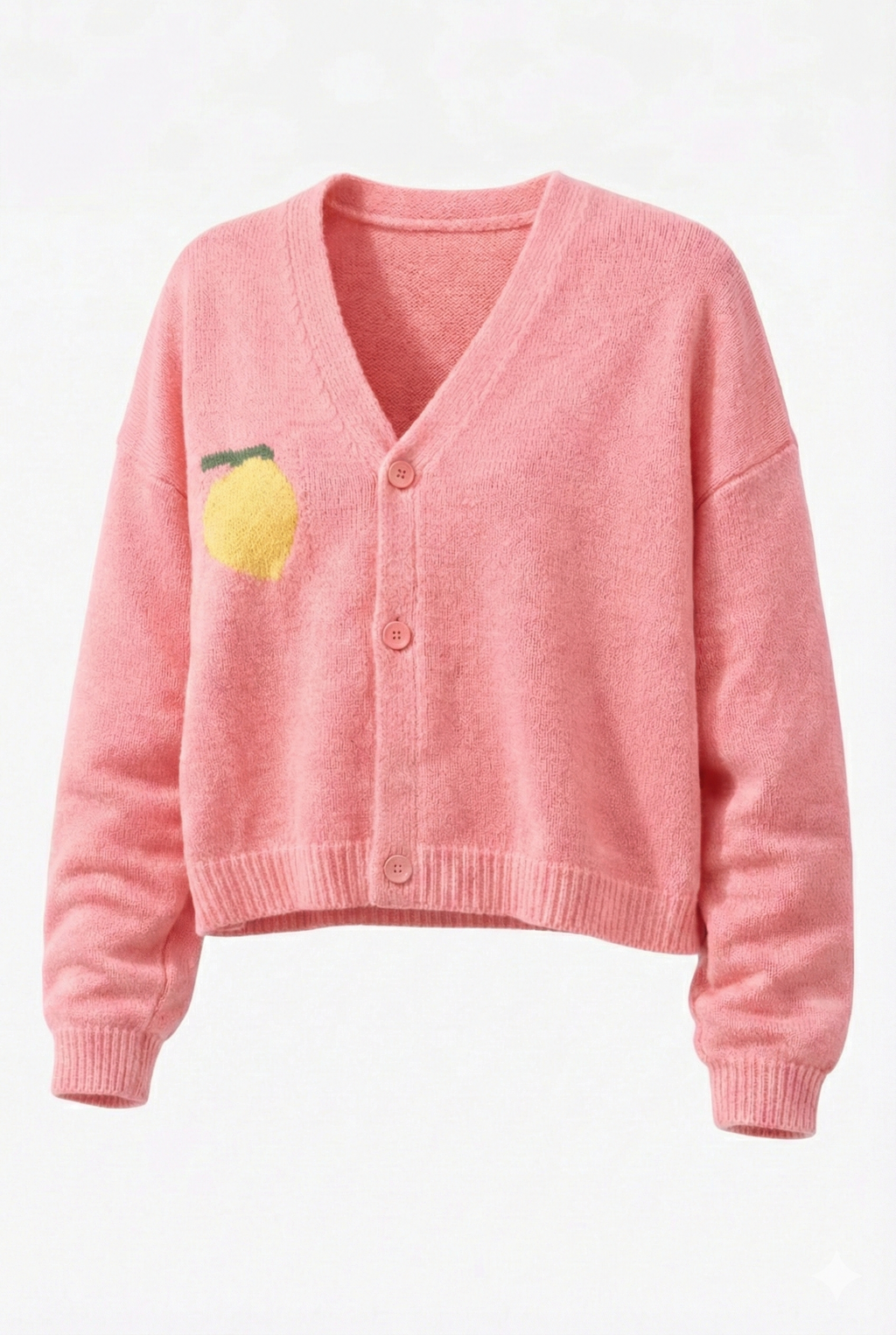 Pilestræde Limoncello Knit Cardigan – Pink