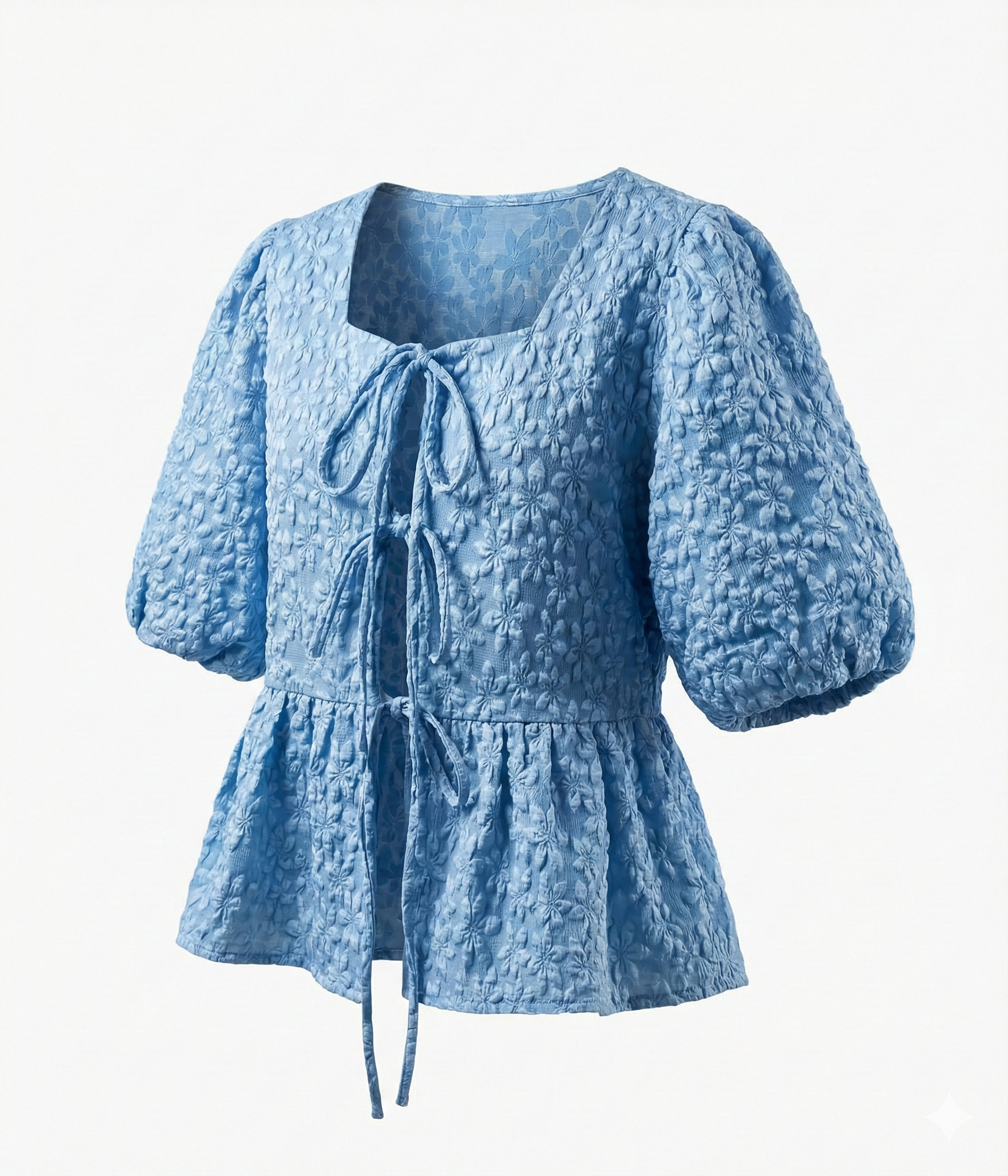 Nansensgade Bluse – Blå